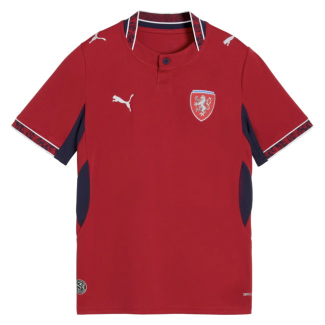 2026-2027 Czech Republic Home Shirt (Kids) (Baros 9)-SoccerKits Hub | Buy Soccer Jerseys Online